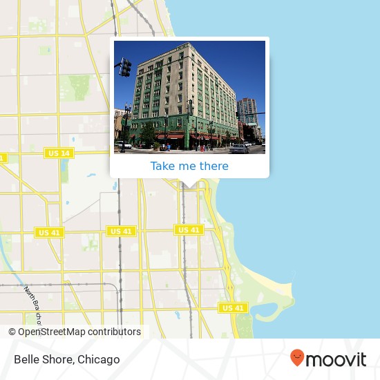 Belle Shore, 1062 W Bryn Mawr Ave map