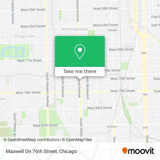 Maxwell On 76th Street map