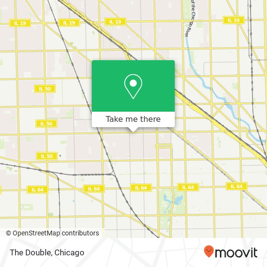 The Double, 3545 W Fullerton Ave map