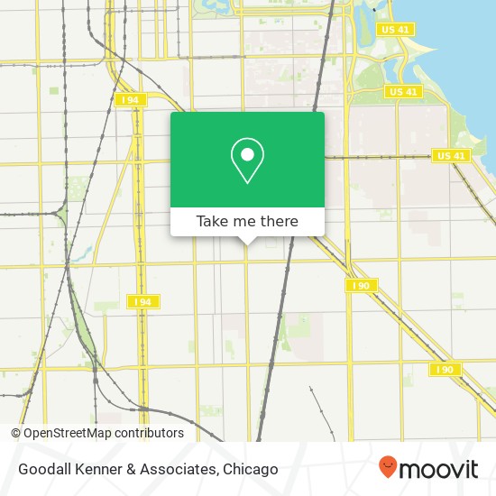 Mapa de Goodall Kenner & Associates, 806 E 78th St