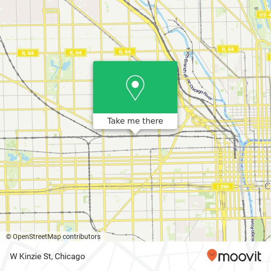 W Kinzie St, Chicago, IL 60622 map