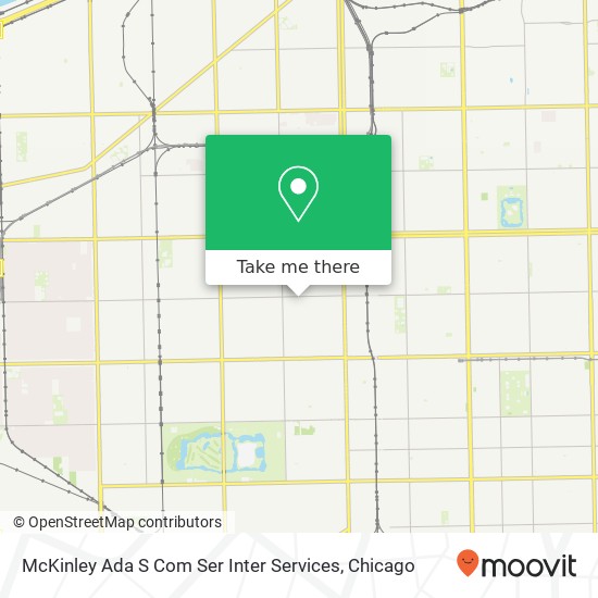 McKinley Ada S Com Ser Inter Services, 2659 W 59th St map