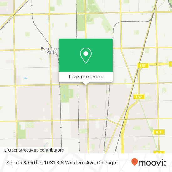 Sports & Ortho, 10318 S Western Ave map