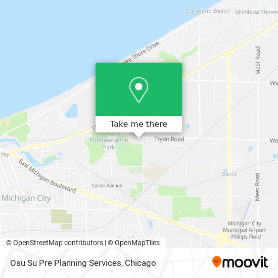 Osu Su Pre Planning Services map