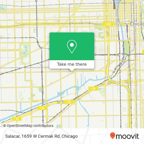 Salacar, 1659 W Cermak Rd map