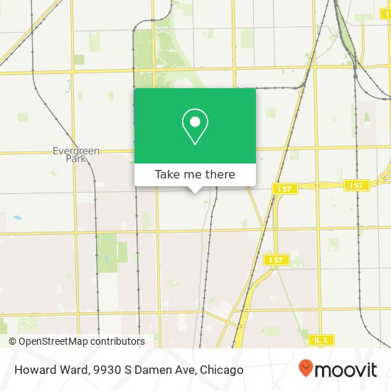 Howard Ward, 9930 S Damen Ave map