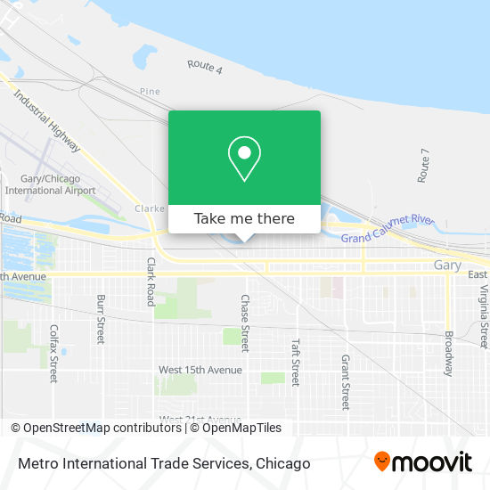 Metro International Trade Services map