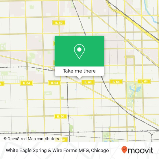 White Eagle Spring & Wire Forms MFG, 1637 N Lowell Ave map