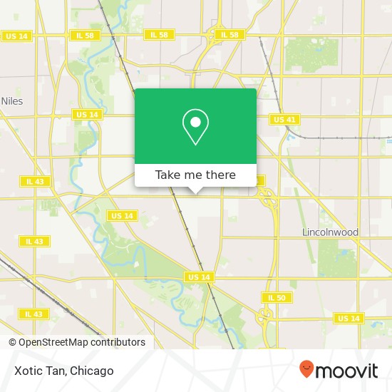 Xotic Tan, 5610 W Touhy Ave map