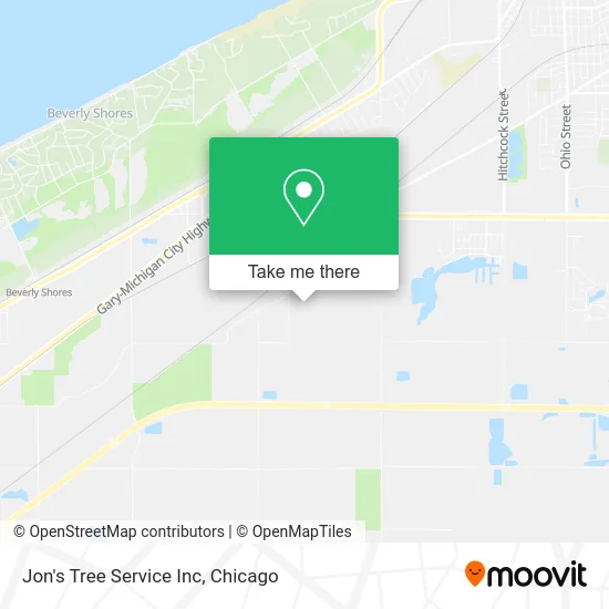 Jon's Tree Service Inc map