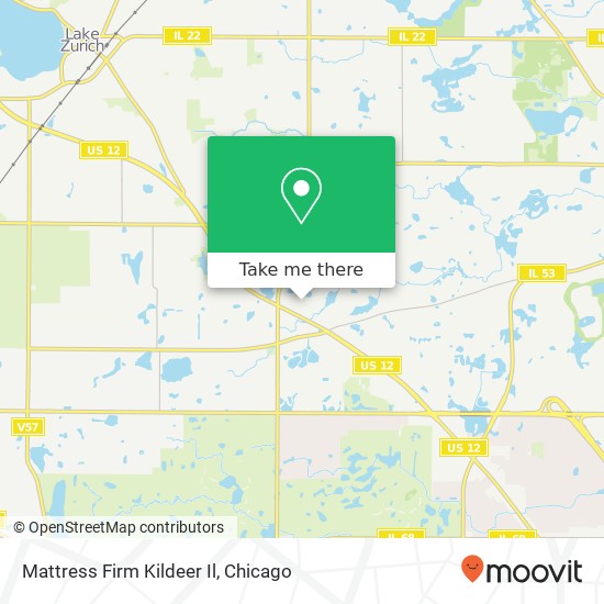 Mattress Firm Kildeer Il, 20771 N Rand Rd map