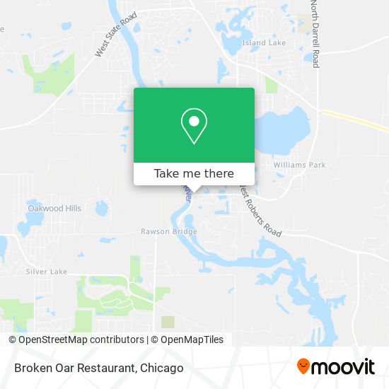 Broken Oar Restaurant, 614 Rawson Bridge Rd map