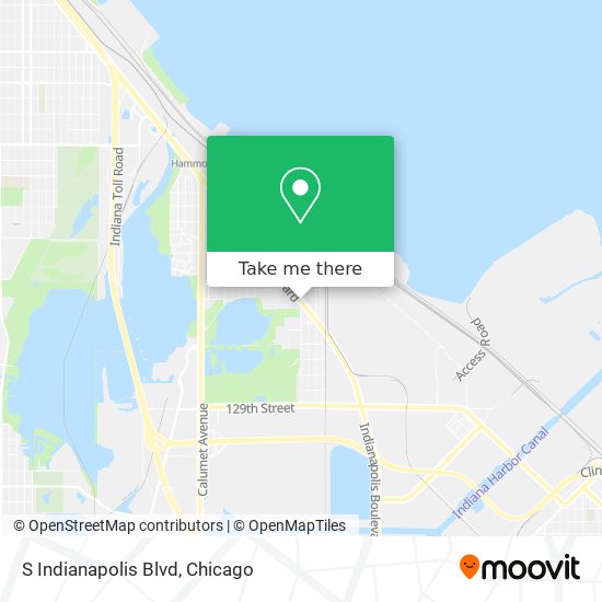 S Indianapolis Blvd map
