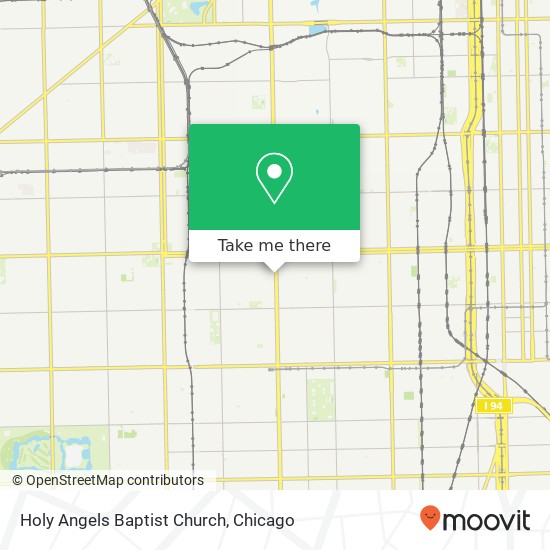 Holy Angels Baptist Church, 5638 S Ashland Ave map