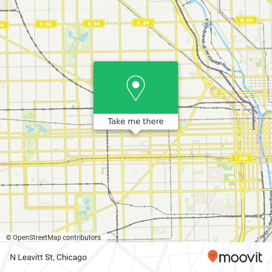 N Leavitt St, Chicago, IL 60612 map