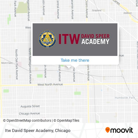 Mapa de Itw David Speer Academy