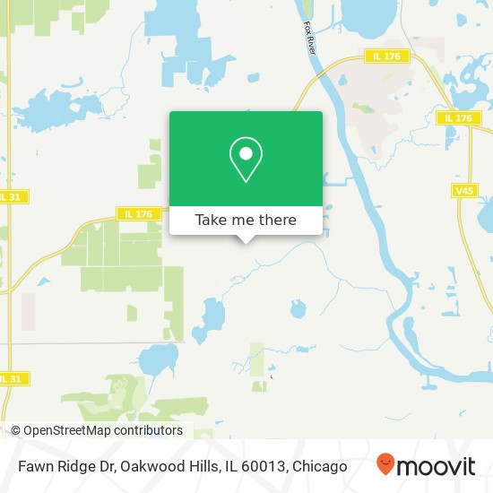 Fawn Ridge Dr, Oakwood Hills, IL 60013 map