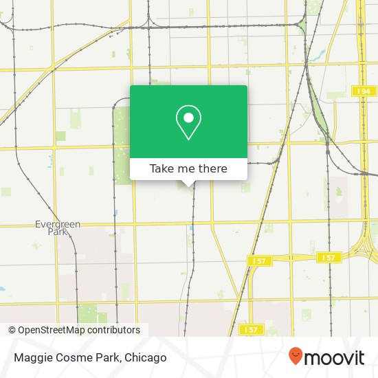 Maggie Cosme Park map