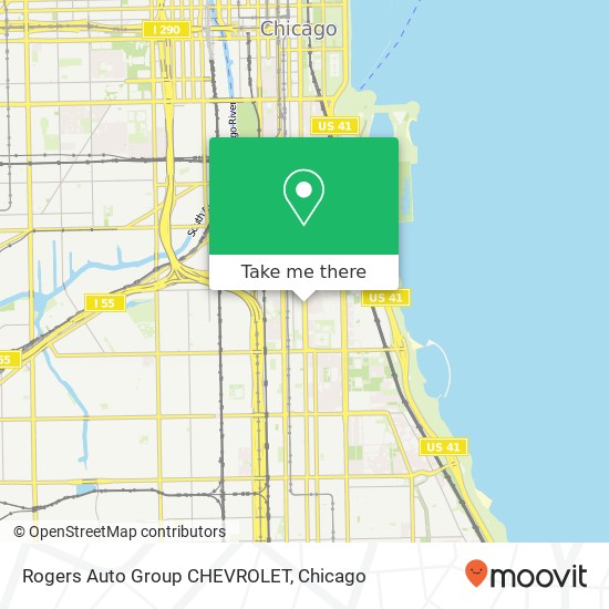 Rogers Auto Group CHEVROLET, 2720 S Michigan Ave map