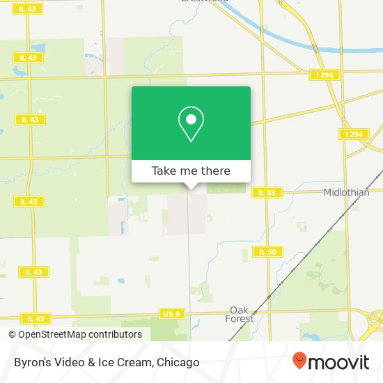 Mapa de Byron's Video & Ice Cream, 5544 147th St