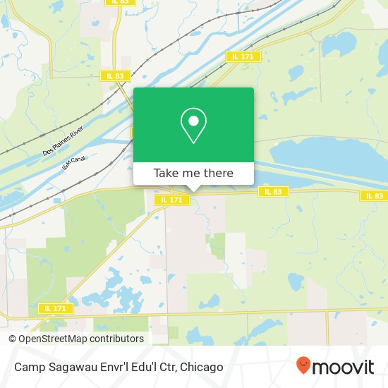 Camp Sagawau Envr'l Edu'l Ctr map