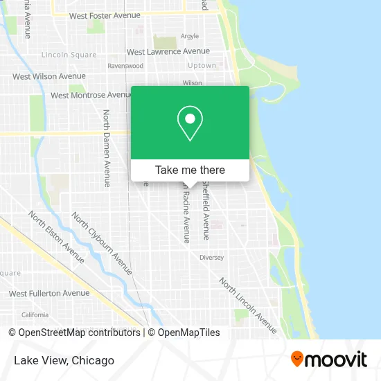 Lake View map