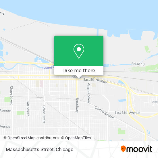 Mapa de Massachusetts Street