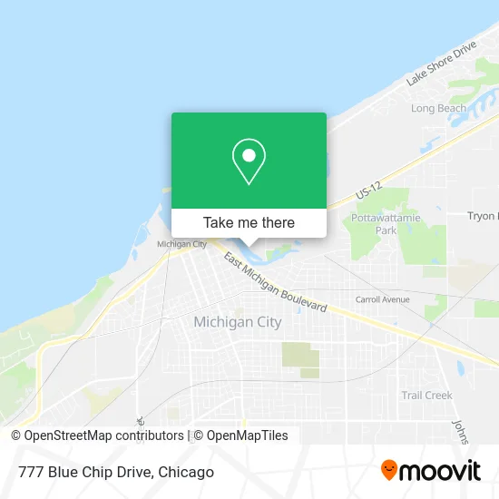 777 Blue Chip Drive map