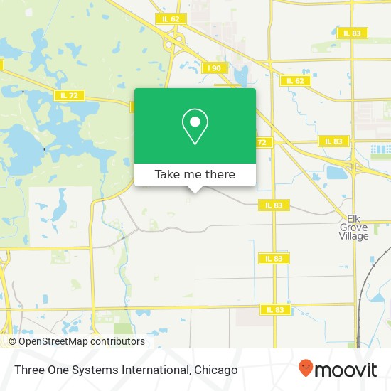 Mapa de Three One Systems International