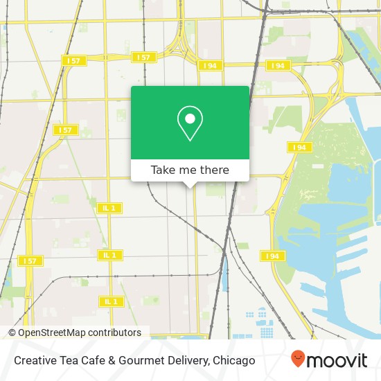 Mapa de Creative Tea Cafe & Gourmet Delivery