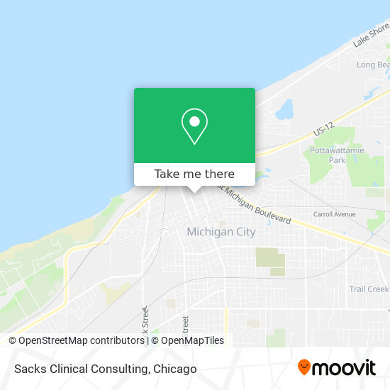 Sacks Clinical Consulting map