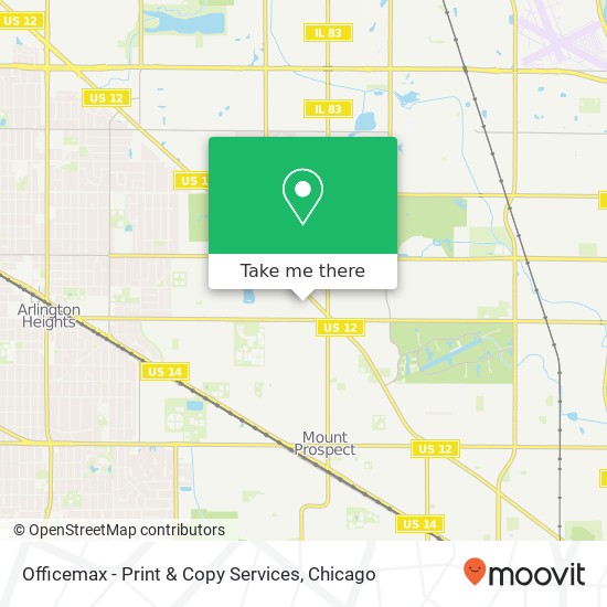 Officemax - Print & Copy Services map