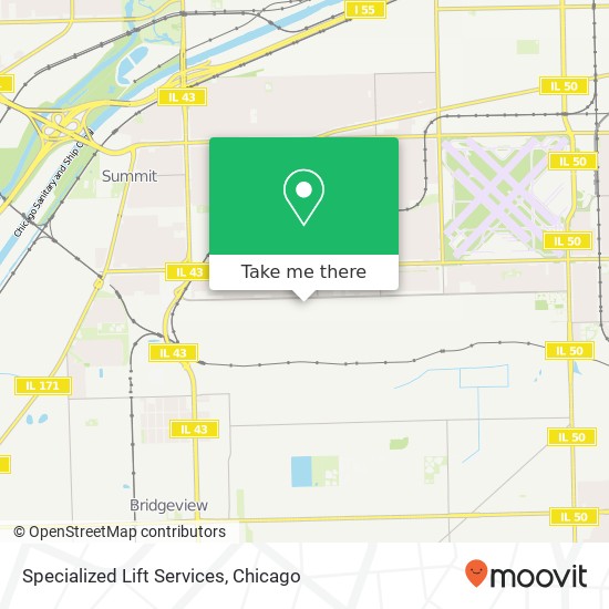 Specialized Lift Services map