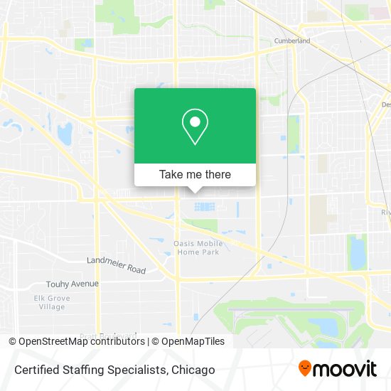 Mapa de Certified Staffing Specialists