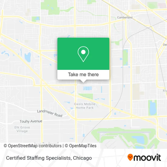 Certified Staffing Specialists map