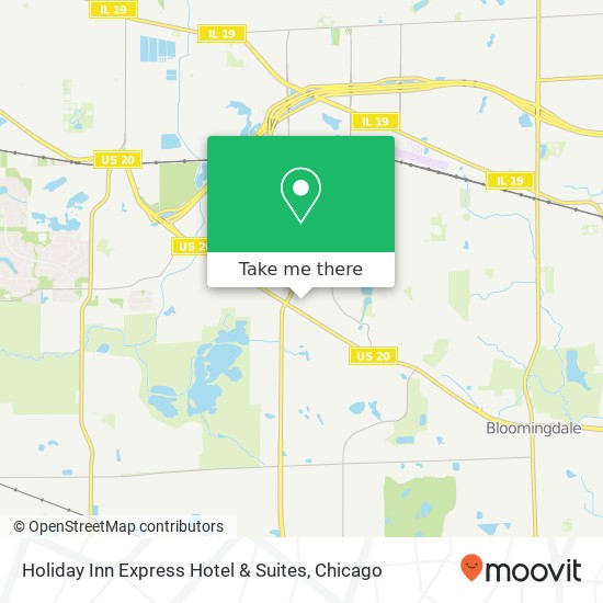 Holiday Inn Express Hotel & Suites map