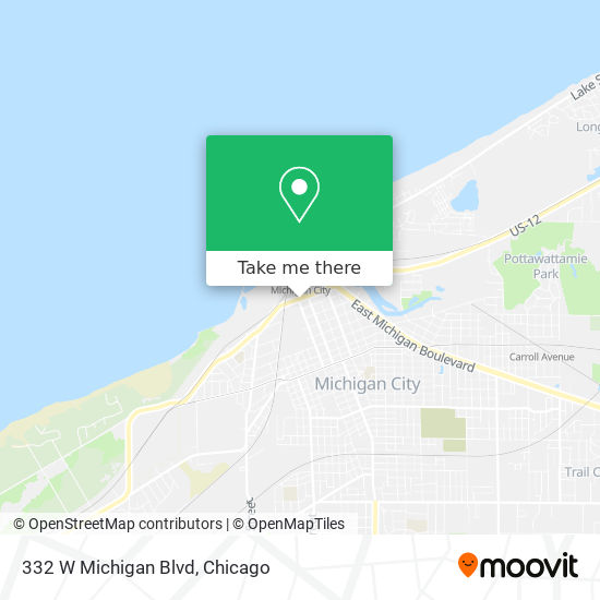 332 W Michigan Blvd map