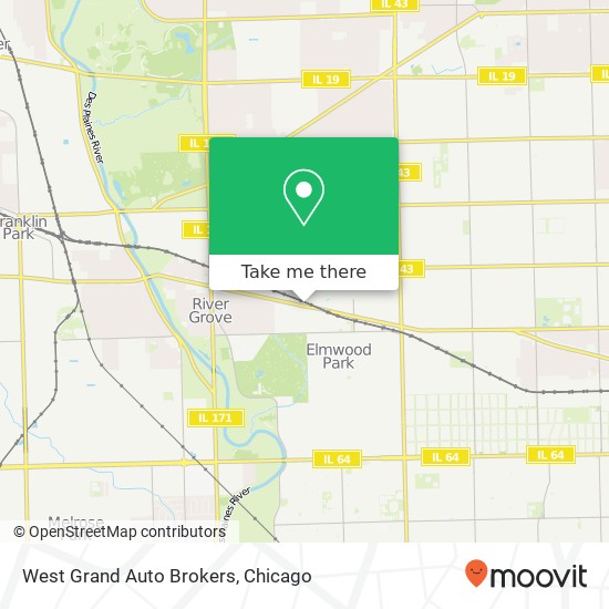 Mapa de West Grand Auto Brokers