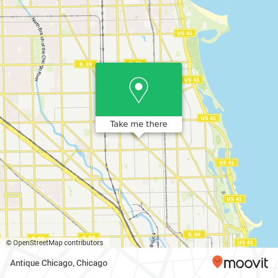 Mapa de Antique Chicago