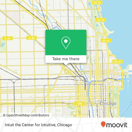 Intuit the Center for Intuitive map