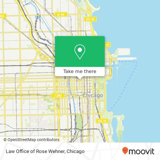 Mapa de Law Office of Rose Wehner