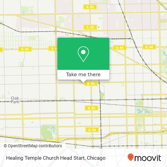 Mapa de Healing Temple Church Head Start