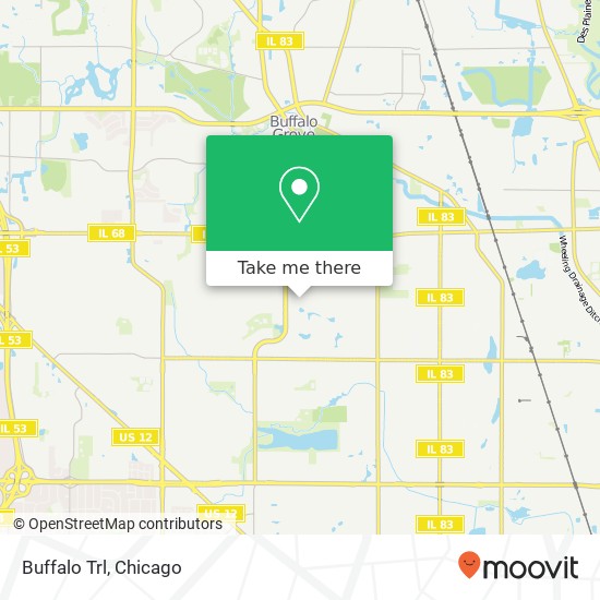 Buffalo Trl map