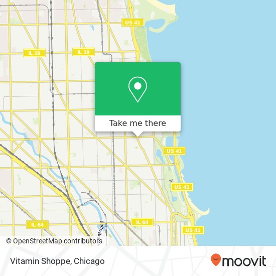 Vitamin Shoppe map