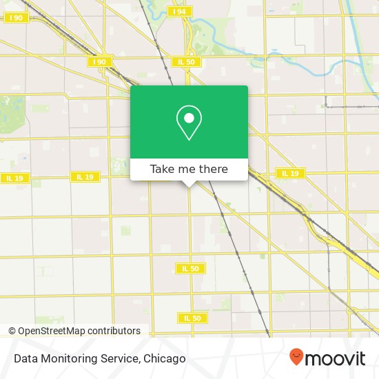 Data Monitoring Service map