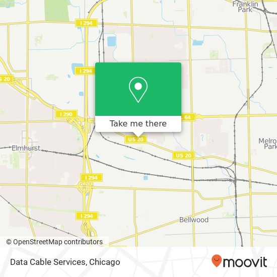 Data Cable Services map