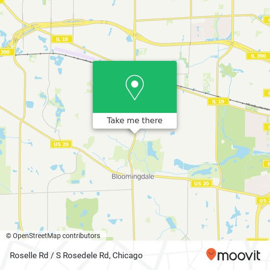 Roselle Rd / S Rosedele Rd map
