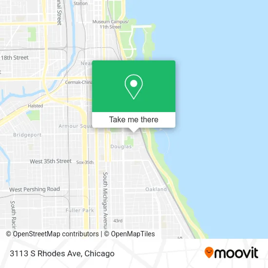 3113 S Rhodes Ave map