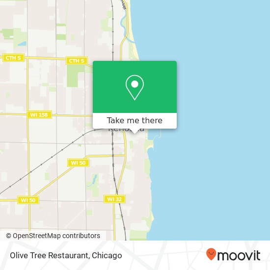 Olive Tree Restaurant map