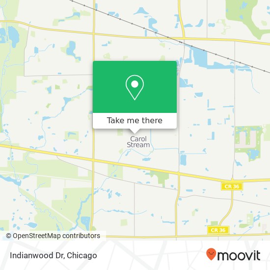 Mapa de Indianwood Dr